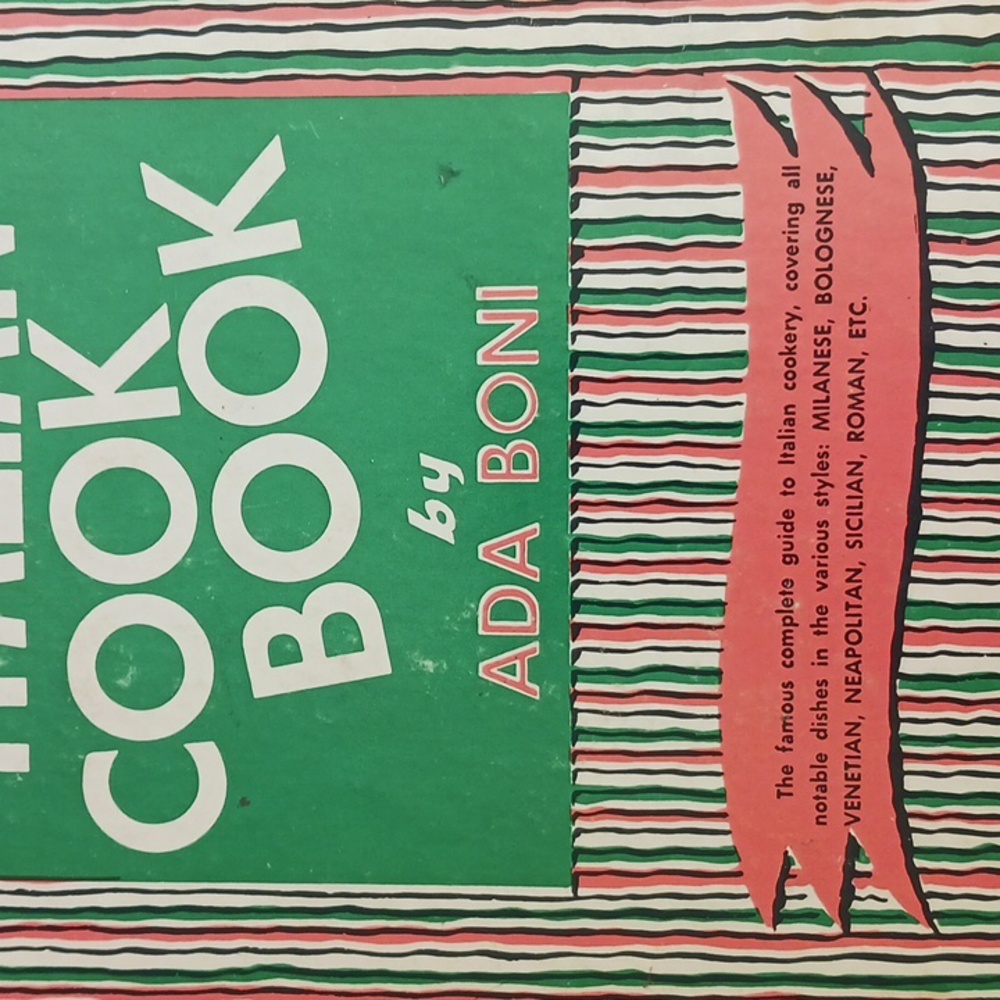 Vintage Ronzoni Family cookbook- "the Talisman Italian cook book,NEW COND.,1950 - Picture 2 of 16